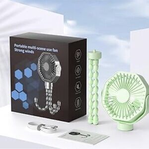 Mini Portable Battery Operated Stroller Fan